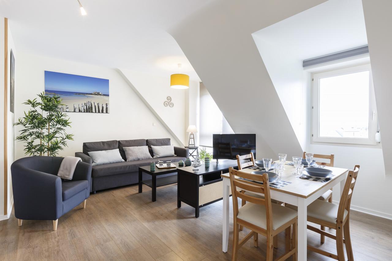 Saint Malo Courtoisville Apartment Exterior foto