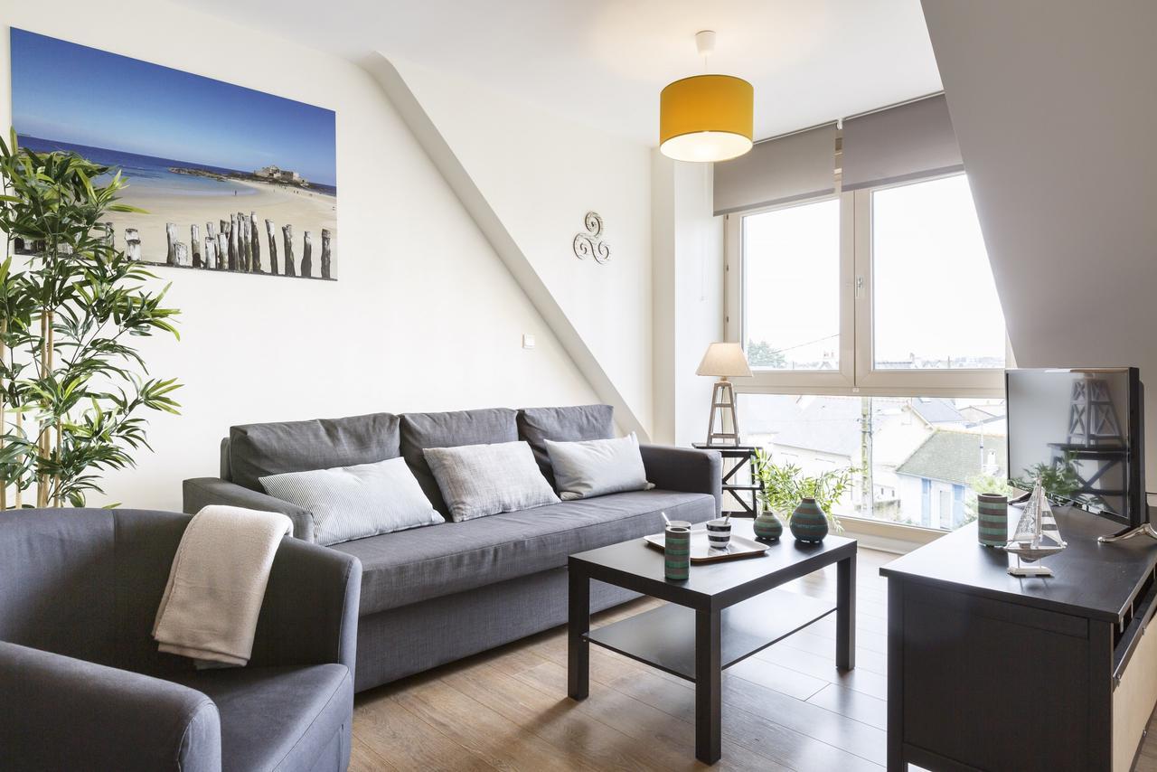 Saint Malo Courtoisville Apartment Exterior foto