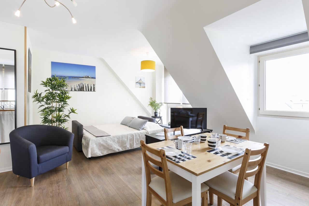 Saint Malo Courtoisville Apartment Exterior foto